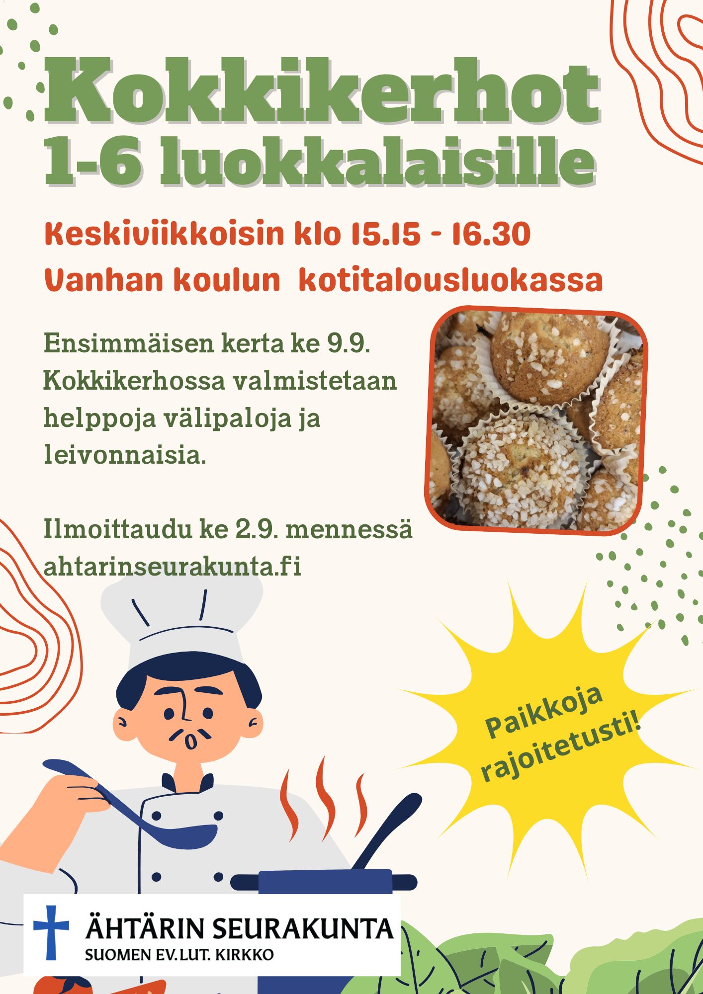 Mainos kokkikerhosta