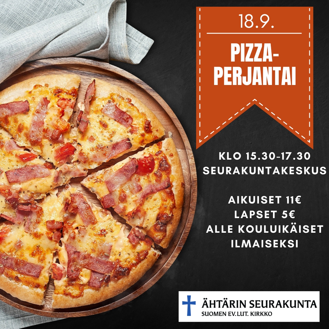 Mainos pizzaperjantaista