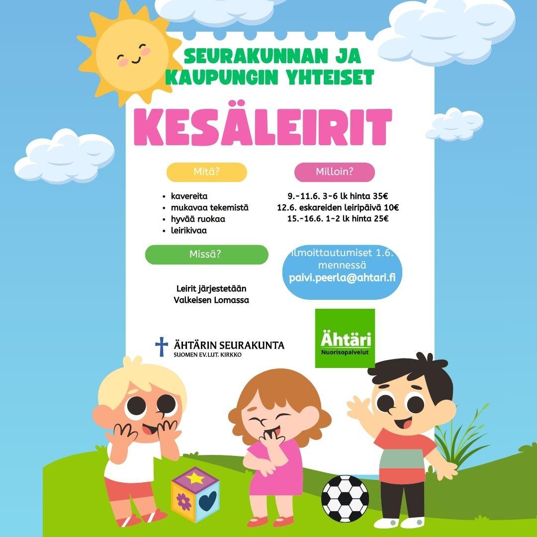 Mainos kesäleireistä
