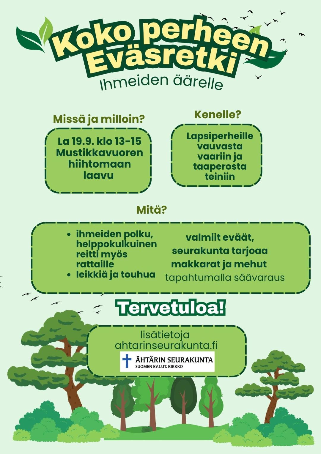 Kokoperheen eväsretki