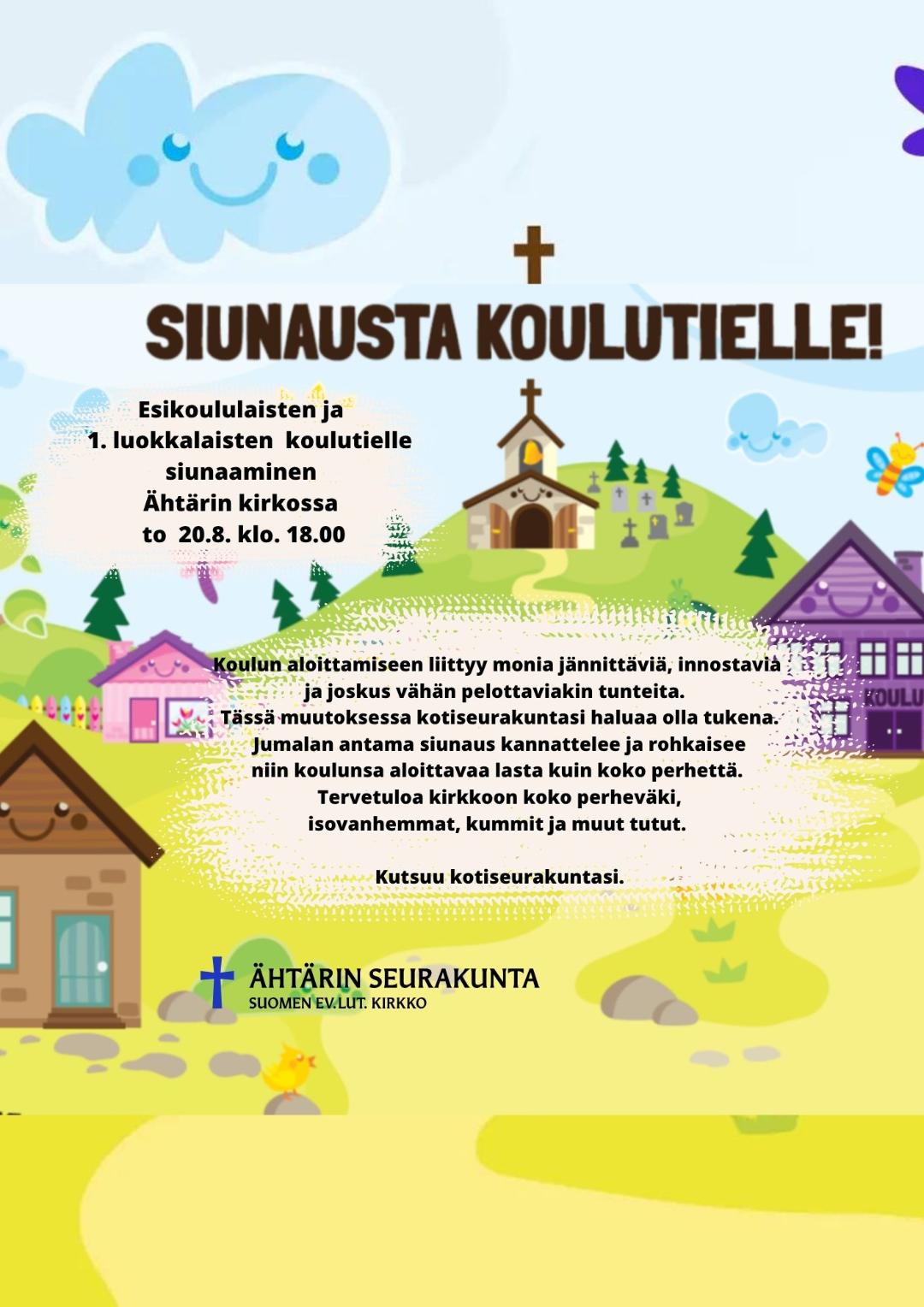 Koulutielle siunaaminen
